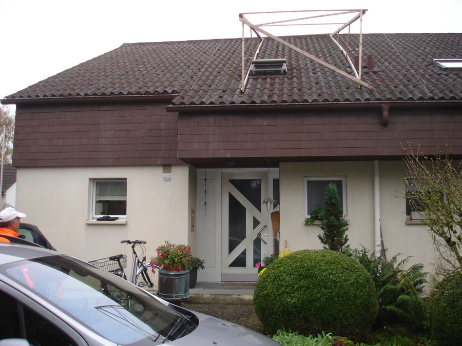 Einfamilienhaus vor der Sanierung